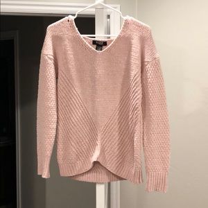 Pink sweater